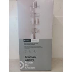 Steel L Shaped Tension Pole Caddy Chrome