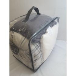 Queen 8pc Conway Comforter Set Gray/Taupe - Threshold (Please be advised that sets may be missing pieces or otherwise incomplete.)