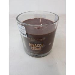 13oz Glass Jar 2-Wick Candle Tobacco Cedar