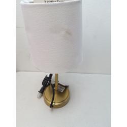 Metal Stick Mini Table Lamp Brass (Includes LED Light Bulb) - Threshold