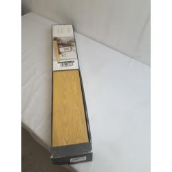 36 x 2.3 Wood Floating Wall Shelf Pine - Threshold