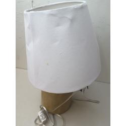 Ceramic Jar Shaped Accent Table Lamp Light Brown - Threshold