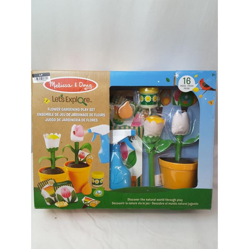 Melissa & Doug Let's Explore Flower Gardening Play Set