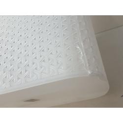 Y-Weave XL Curved Decorative Storage Basket Translucent - Room Essentials