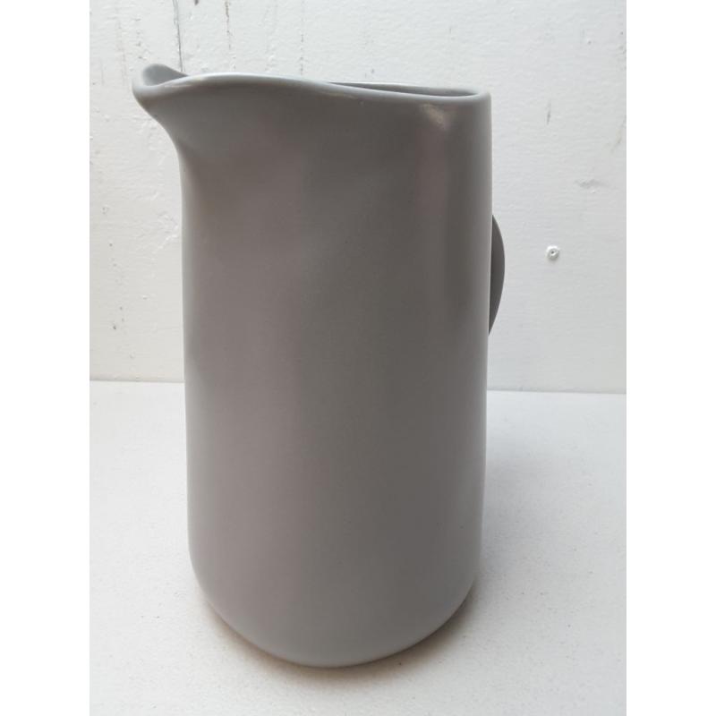 Large 112oz Matte Stoneware Pitcher Light Gray - Hearth & Hand with Magnolia