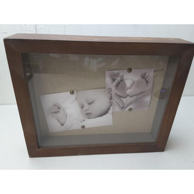 8.5 x 11 Wooden Shadow Box - Threshold