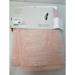 84x54 Richter Clipped Sheer Window Curtain Panel Blush - Project 62