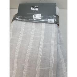 Tonal Striped Shower Curtain Gray - Threshold