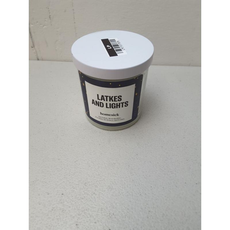 7.5oz Latkes And Lights Candle - Homesick