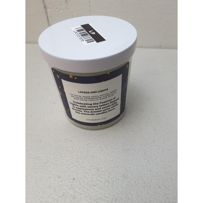 7.5oz Latkes And Lights Candle - Homesick