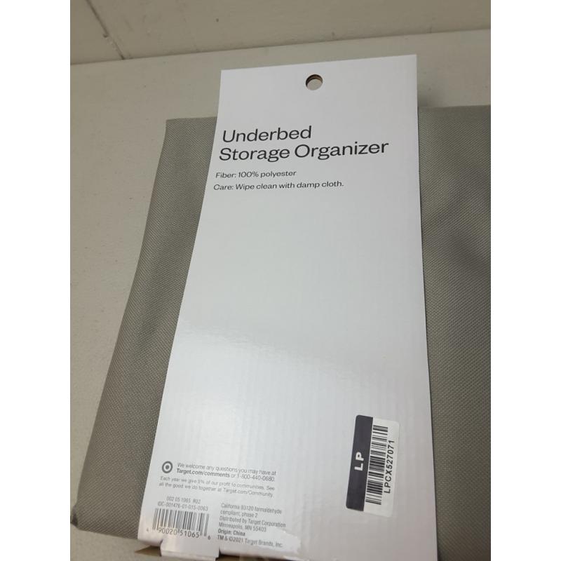 Underbed Storage Gray - Room Essentials