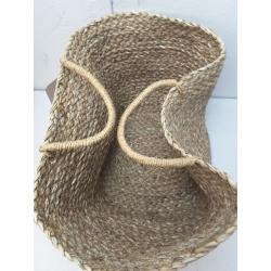 Rectangular Woven Seagrass Basket Natural - Brightroom