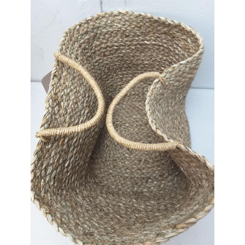 Rectangular Woven Seagrass Basket Natural - Brightroom