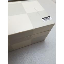 Large Checkered Resin Box - Threshold designed with Studio McGee