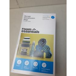 5 Large Compression Bags Travel Clear - Room Essentials