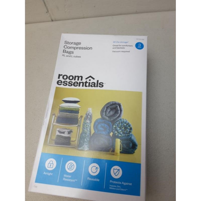5 Large Compression Bags Travel Clear - Room Essentials