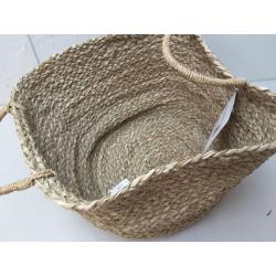 Rectangular Woven Seagrass Basket Natural - Brightroom