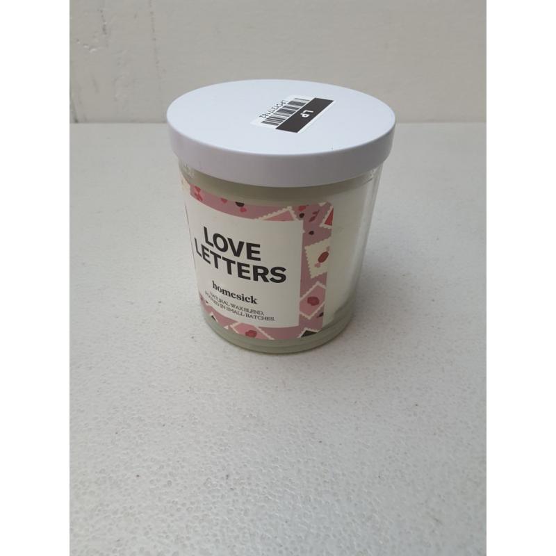 7.5oz Love Letters Candle - Homesick