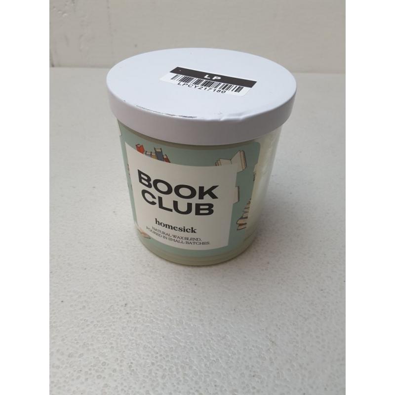 7.5oz Book Club Candle - Homesick