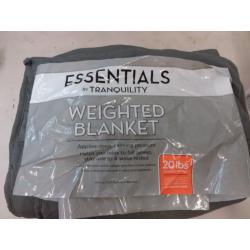 48x72 Essentials 20lbs Weighted Blanket Gray