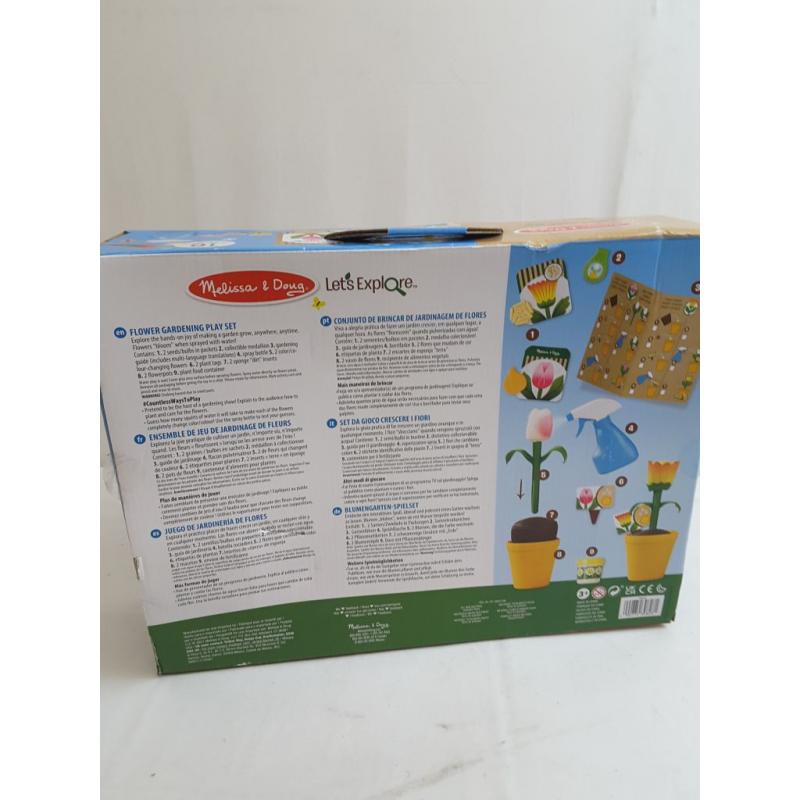Melissa & Doug Let's Explore Flower Gardening Play Set (Please be advised that sets may be missing pieces or otherwise incomplete.)