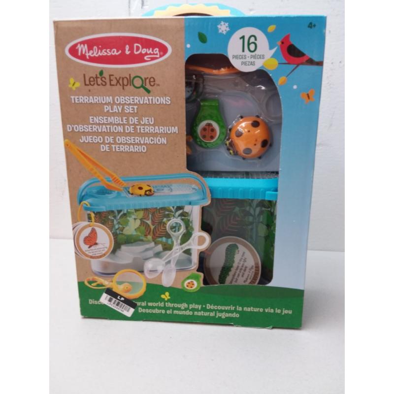 Melissa & Doug Let's Explore Terrarium Observations Play Set