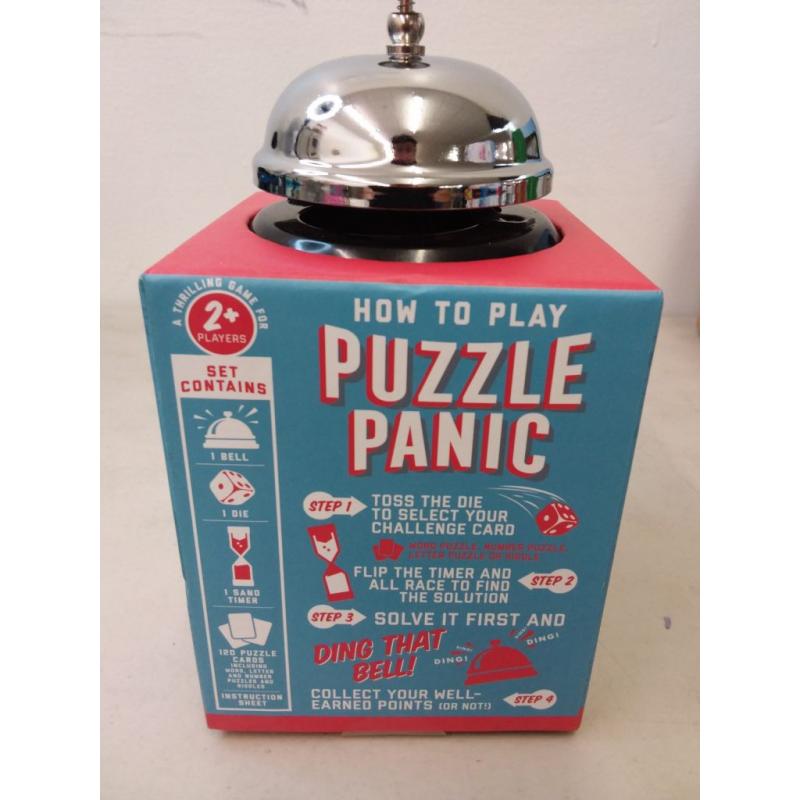 Professor Puzzle, Puzzle Panic Card Game