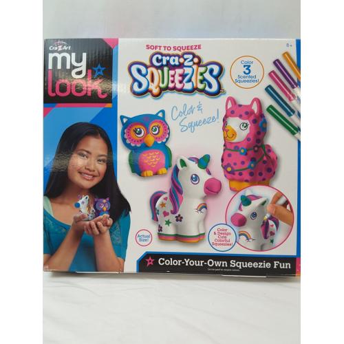 My Look Color Your Own Squeezie Fun by Cra-Z-Art