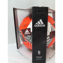 Adidas MLS Size 5 Club Sports Ball - Red/White