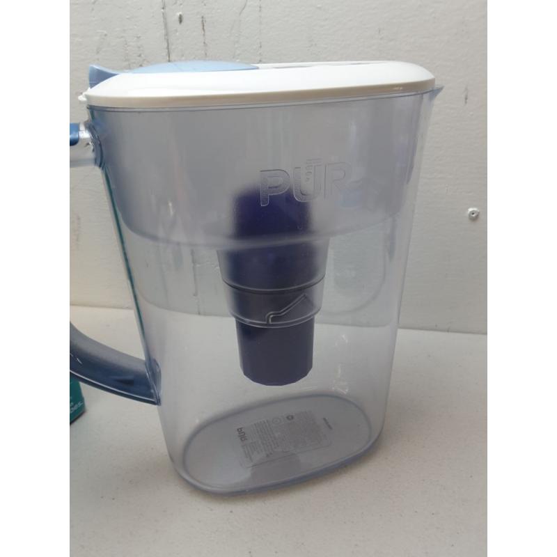 PUR PLUS 7 Cup Pitcher, with Filter Change Light - Ocean