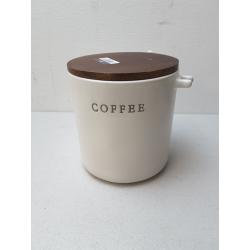 Stoneware Coffee Canister with Wood Lid - Hearth & Hand with Magnolia