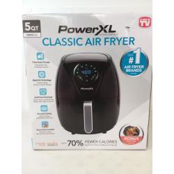 5qt Single Basket Air Fryer - Black