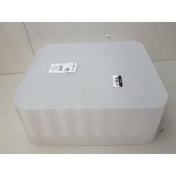 Y-Weave XL Curved Decorative Storage Basket White - Room Essentials