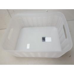 Y-Weave XL Curved Decorative Storage Basket White - Room Essentials