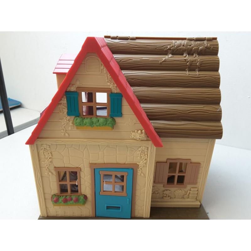 Lil'l Woodzeez Country House – 8pc Toy House Playset