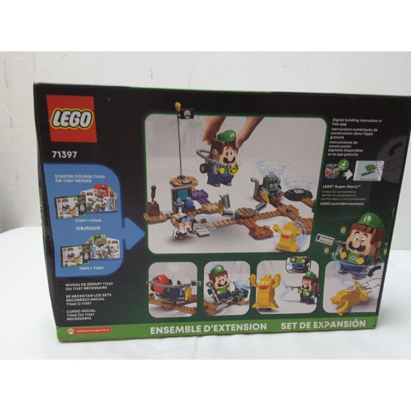 LEGO Super Mario Luigi Mansion Lab and Poltergust Expa 71397 Building Set
