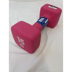 Neoprene Dumbbell -  Pink 15LB