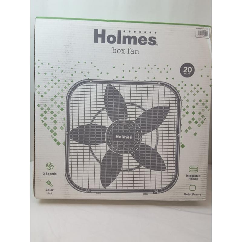 Holmes 20 Box Fan Black