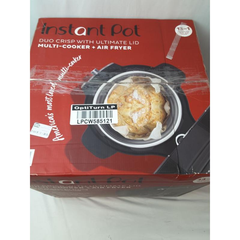 Instant Pot 6.5 qt. Duo Crisp 13-in-1, Air Fryer, Pressure Cooker & Slow Cooker with One Ultimate Lid