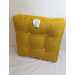 Oversized Corduroy Floor Pillow with Tassels Gold - Opalhouse designed with Jungalow