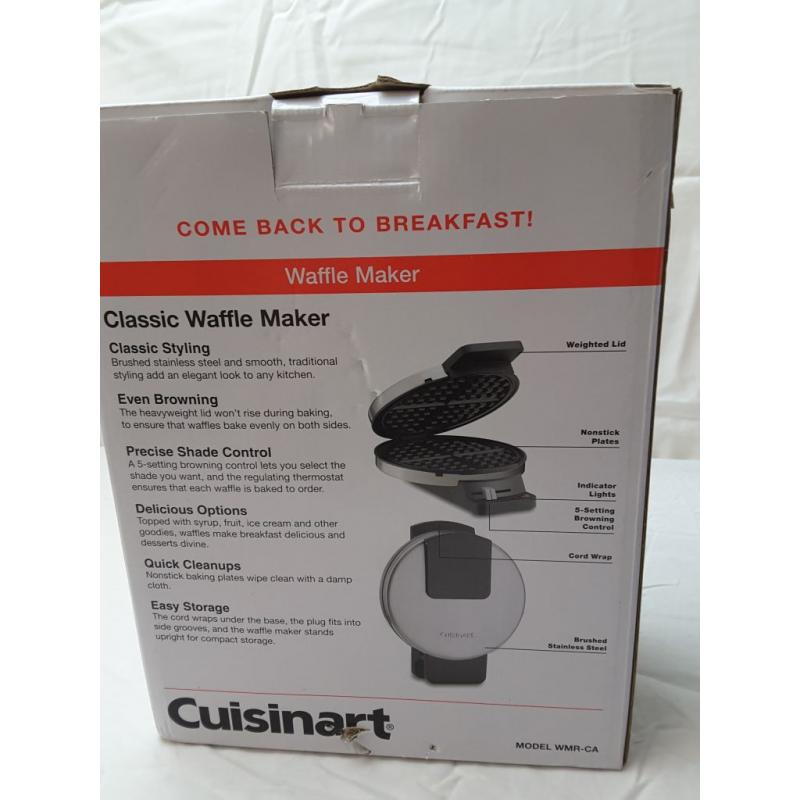Cuisinart Classic Waffle Maker - Stainless Steel - WMR-CATG