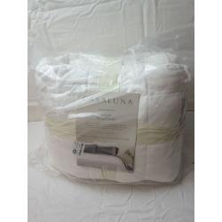 Full/Queen Heavyweight Linen Blend Quilt White - Casaluna