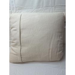 20x20 Oversize Wanda Yarn Stitched Woven Cotton Square Throw Pillow Yellow - Decor Therapy