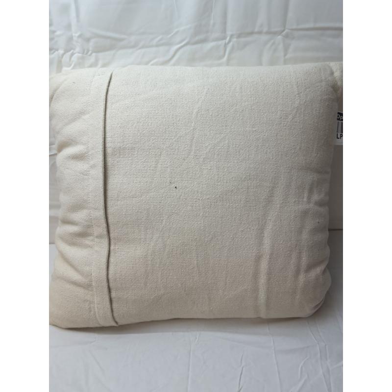 20x20 Oversize Wanda Yarn Stitched Woven Cotton Square Throw Pillow Yellow - Decor Therapy