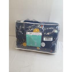 Twin Space Cotton Comforter Set Navy - Pillowfort