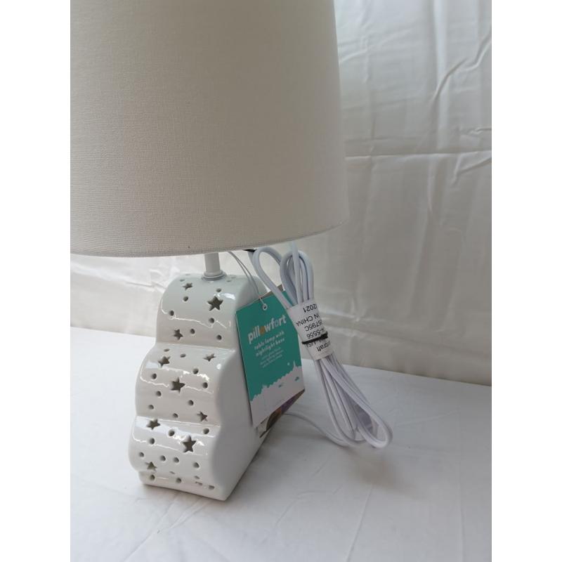 Cloud Dual Light Figural Lamp (Includes LED Light Bulb) White - Pillowfort