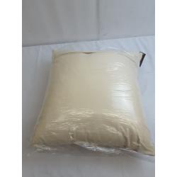 20x20 Oversize Ticking Striped Square Throw Pillow Red - Rizzy Home