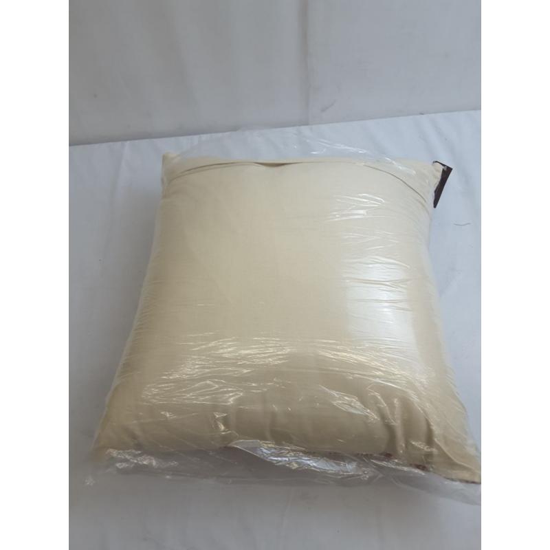 20x20 Oversize Ticking Striped Square Throw Pillow Red - Rizzy Home