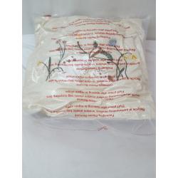 Threshold Throw Pillow 18X18 Rabbit Bunny Mom Baby Floral Flowers