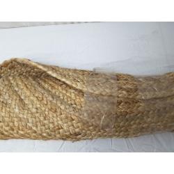 Round Woven Throw Rug 48 inch